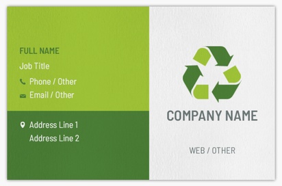 Design Preview for Design Gallery: Manufacturing & Distribution Natural Uncoated Business Cards