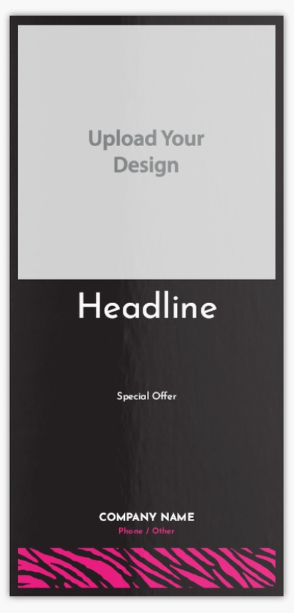 Design Preview for Design Gallery: Animals Flyers & Leaflets,  No Fold/Flyer DL (99 x 210 mm)