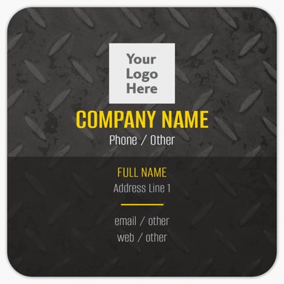 Design Preview for Design Gallery: Car Parts & Tyres Rounded Corner Business Cards, Rounded Square (65 x 65 mm)