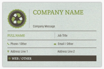 Design Preview for Design Gallery: Manufacturing & Distribution Pearl Business Cards