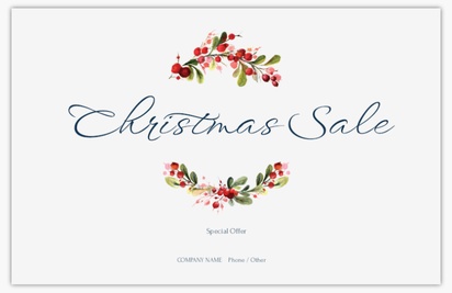 Design Preview for Design Gallery: Seasonal Postcards, Oversized