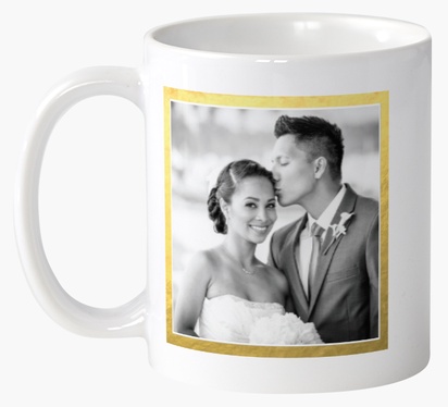 Aperçu du graphisme pour Galerie de modèles : mugs personnalisés pour mariage