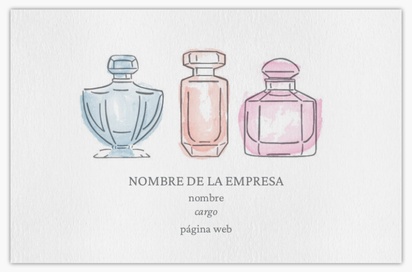Vista previa del diseño de Galería de diseños de tarjetas de visita textura natural para productos de belleza y perfumes