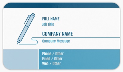 Design Preview for Tutoring & Training Rounded Corner Business Cards Templates, Standard (3.5" x 2")
