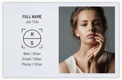 Design Preview for Design Gallery: Fashion & Modelling Pearl Business Cards