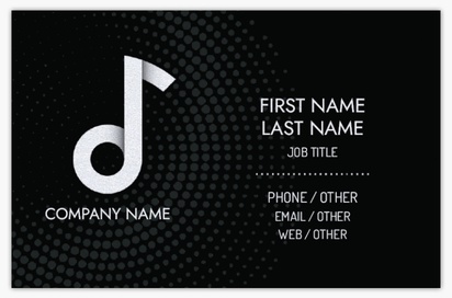 Design Preview for Design Gallery: Music Pearl Business Cards