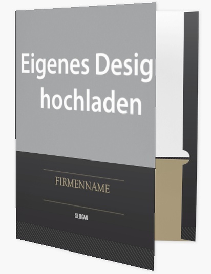 Designvorschau für Designgalerie: Präsentationsmappen Modern & Einfach, A4