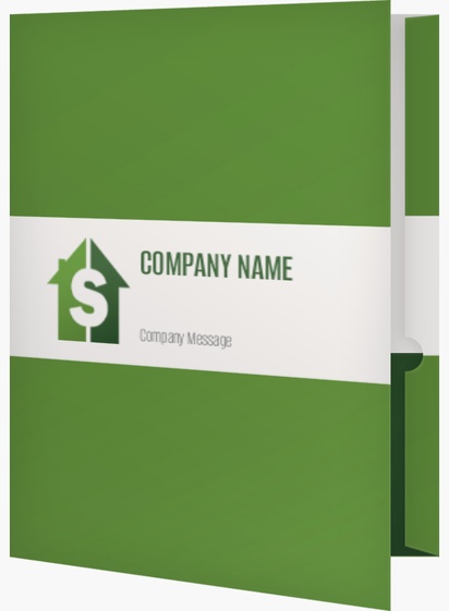 A money home loans green gray design for Modern & Simple