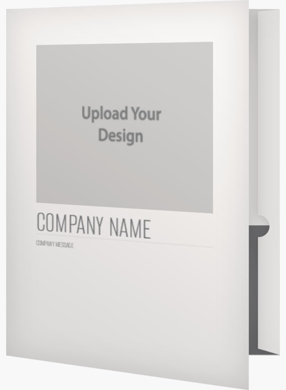A clean conservative white gray design with 1 uploads