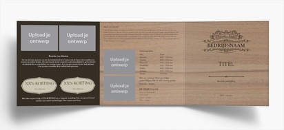 Voorvertoning ontwerp voor Ontwerpgalerij: Retro en vintage Folders, Drieluik Vierkant (148 x 148 mm)
