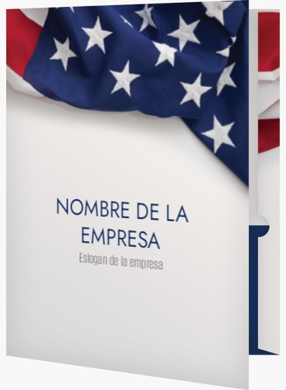 Un bandera americana 4 de julio diseño azul blanco para Elecciones