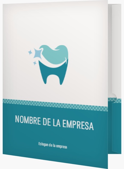 Un odontología dentista diseño gris azul para Moderno y sencillo