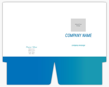 Design Preview for Design Gallery: Finance & Insurance Presentation Folders, 9.5" x 12"