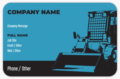 Design Preview for Design Gallery: Demolition Rounded Corner Business Cards, Rounded Standard (85 x 55 mm)