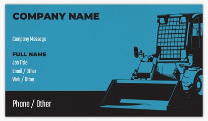 Design Preview for Design Gallery: Excavation Non-Tearable Visiting Cards