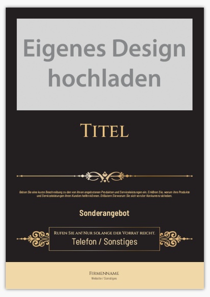 Designvorschau für Designgalerie: Hartschaumplatten Elegant, A3 (297 x 420 mm)
