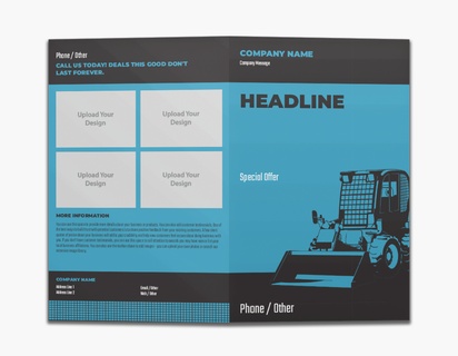 Design Preview for Design Gallery: Excavation Custom Brochures, 8.5" x 11" Bi-fold