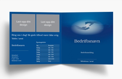 Forhåndsvisning av design for Designgalleri: Religion og spirituelt Brosjyrer, 2-fløyet Kvadratisk 148 x 148 mm