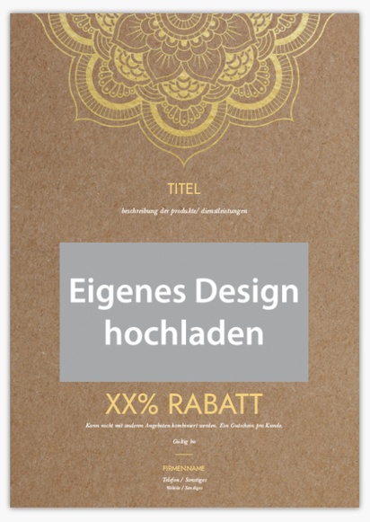 Designvorschau für Designgalerie: Hartschaumplatten Gesundheit & Wellness, A3 (297 x 420 mm)