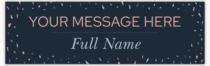 Design Preview for Design Gallery: New Year Vinyl Banners, 76 x 244 cm