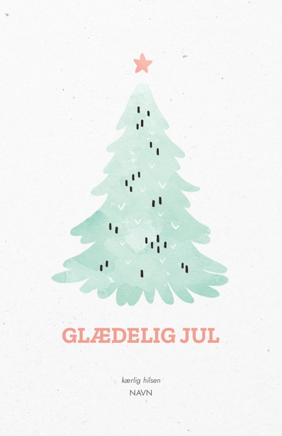 Forhåndsvisning af design for Designgalleri: Julekort, 18.2 x 11.7 cm  Enkeltsidet
