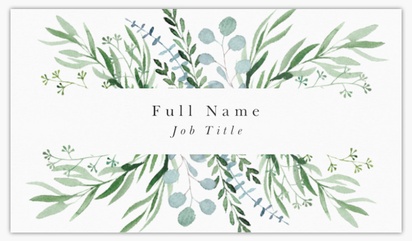 A botanical florist cream gray design for General Party