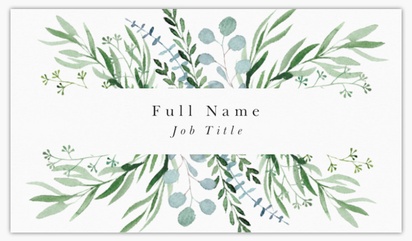 A botanical florist gray green design for General Party