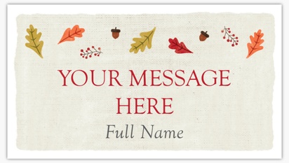Design Preview for Design Gallery: Thanksgiving Vinyl Banners, 52 x 91 cm