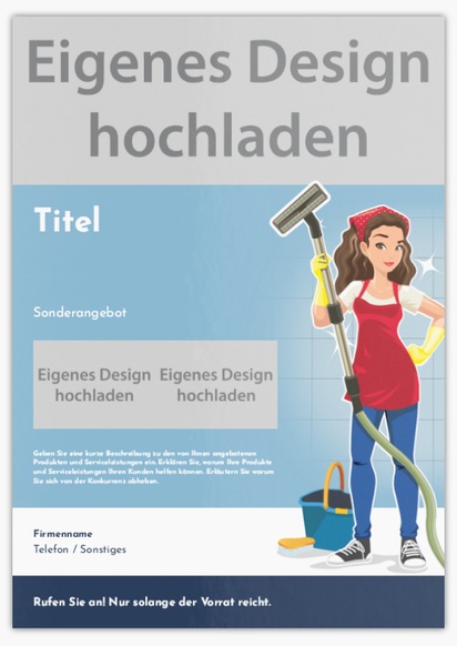 Designvorschau für Designgalerie: Flyer und Falzflyer Bau, Reparatur & Renovierung,  Ohne Falz A3 (297 x 420 mm)