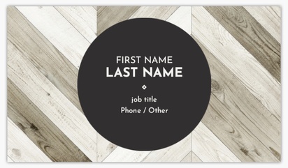 Design Preview for Flooring & Tiling Ultra Thick Business Cards Templates