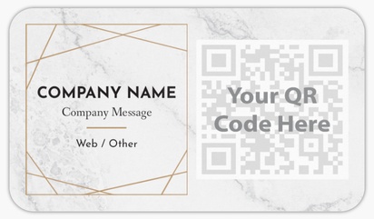 Design Preview for Art Galleries Rounded Corner Business Cards Templates, Standard (3.5" x 2")