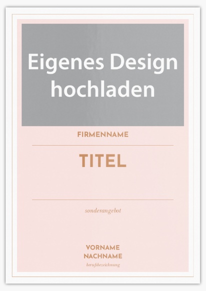Designvorschau für Designgalerie: Flyer und Falzflyer Modern & Einfach,  Ohne Falz A5 (148 x 210 mm)