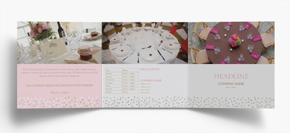 Design Preview for Design Gallery: Gift & Party Shops Folded Leaflets, Tri-fold Square (148 x 148 mm)