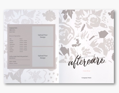 Design Preview for Design Gallery: Nail Salons Custom Brochures, 11" x 17" Bi-fold