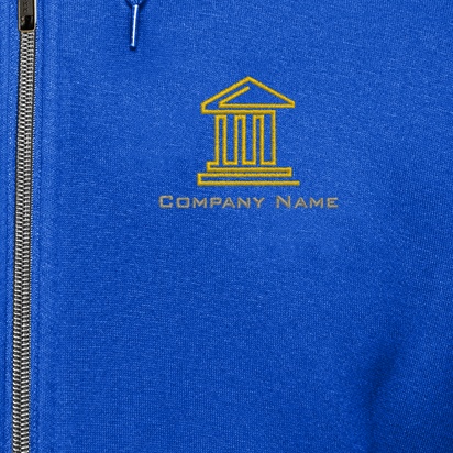 Design Preview for Design Gallery: Law, Public Safety & Politics Customised Hoodies, Royal Blue