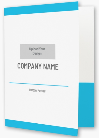 Design Preview for Design Gallery: Modern & Simple Custom Presentation Folders, 9" x 12"