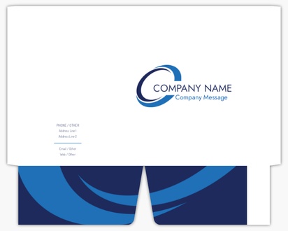 Design Preview for Design Gallery: Marketing & Communications Presentation Folders, 9.5" x 12"