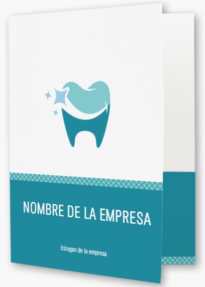Un hoja blanqueamiento dental diseño gris azul para Moderno y sencillo