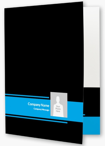 Design Preview for Technology Custom Presentation Folders Templates, 9" x 12"