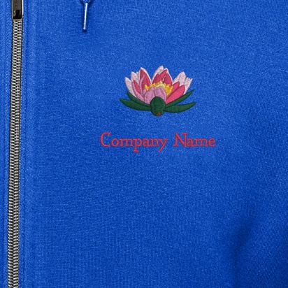 Design Preview for Design Gallery: Health & Wellness Customised Hoodies, Royal Blue