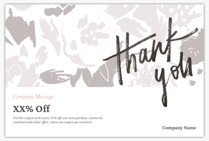 Design Preview for Coupons Postcards Templates, 4" x 6"