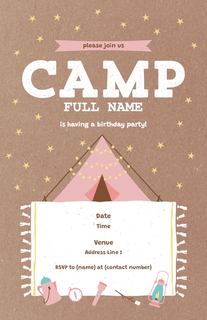 Design Preview for Design Gallery: Fun & Whimsical Invitations and Announcements, Flat 11.7 x 18.2 cm