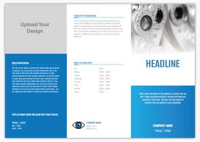 Design Preview for Flyers Templates & Designs, Tri-fold DL