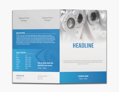 Design Preview for Medical Professionals Custom Brochures Templates, 8.5" x 11" Bi-fold