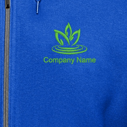 Design Preview for Design Gallery: Beauty & Spa Customised Hoodies, Royal Blue