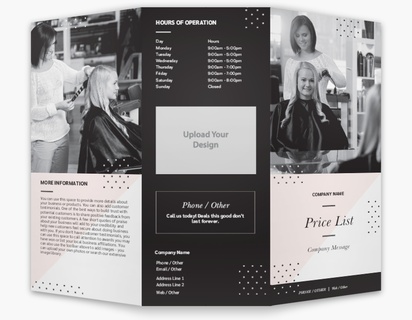 A price menu pricing gray design for Elegant with 1 uploads