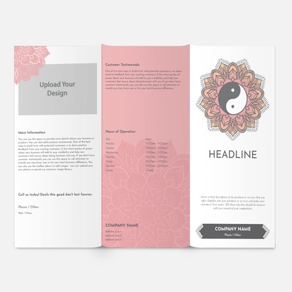 Design Preview for Design Gallery: Religious & Spiritual Brochures, DL Tri-fold