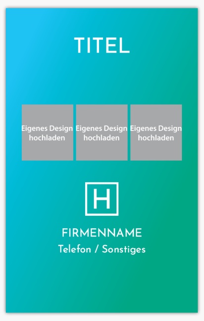 Designvorschau für Designgalerie: Mini-Roll-Up-Banner Informationstechnologie, A3