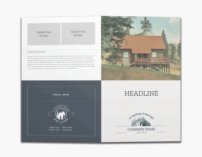 Design Preview for Design Gallery: Summer Custom Brochures, 8.5" x 11" Bi-fold