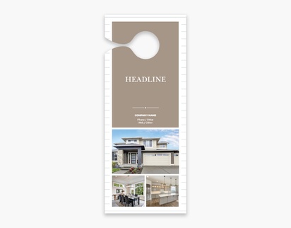 Design Preview for Design Gallery: Modern & Simple Door Hangers, Small
